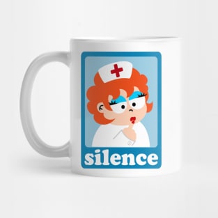 Silence Nurse Mug